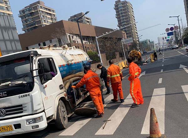 市政污水管道清洗